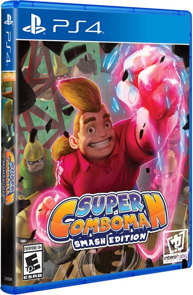 super combo man smash edition retail limited run games ps4 cover limitedgamenews.com