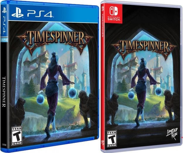 timespinner retail limited run games ps4 nintendo switch cover limitedgamenews.com