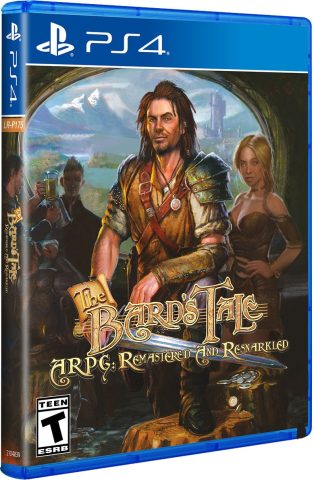 bard's tale arpg remastered and resnarkled retail limited run games ps4 cover limitedgamenews.com