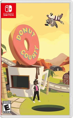 donut county retail iam8bit nintendo switch cover limitedgamenews.com