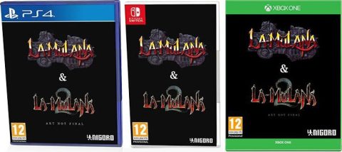 la mulana 1 2 limited edition physical release nis america nintendo switch cover limitedgamenews.com 1