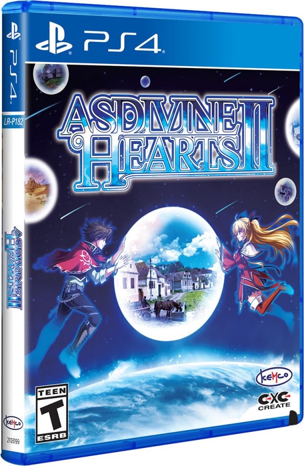 asdivine hearts ii physical release limited run games ps4 cover limitedgamenews.com