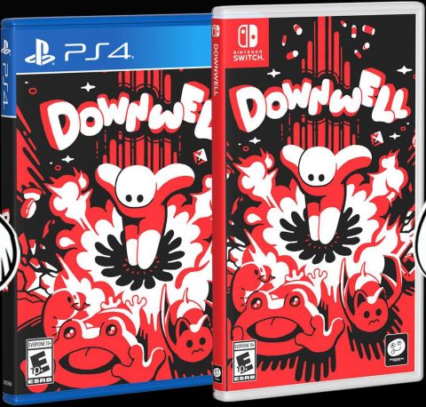 downwell physical release special reserve games ps4 nintendo switch cover limitedgamenews.com
