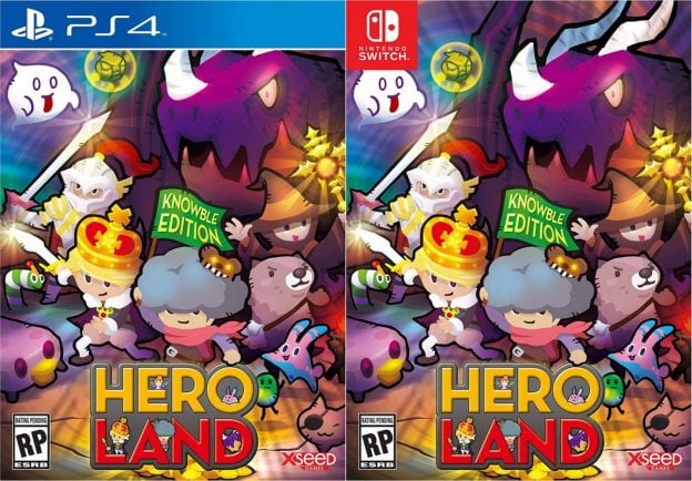 heroland knowble edition-retail release ps4 nintendo switch cover limitedgamenews.com