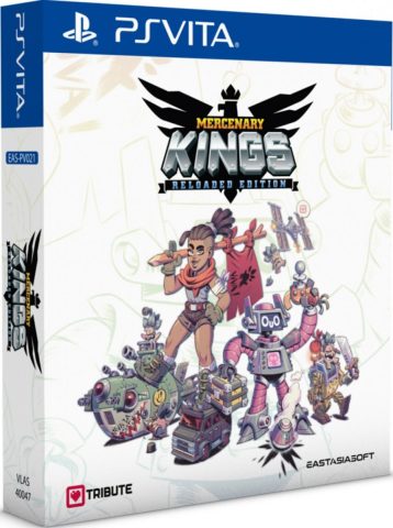 mercenary kings reloaded edition limited edition physical release eastasiasoft ps vita cover limitedgamenews.com