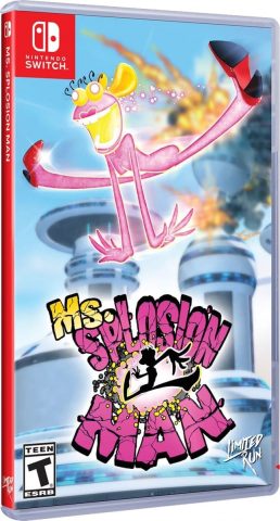 ms splosion man physical release limited run games nintendo switch cover limitedgamenews.com
