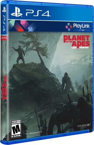 planet of the apes last frontier physical release limited run games playlink ps4 cover limitedgamenews.com