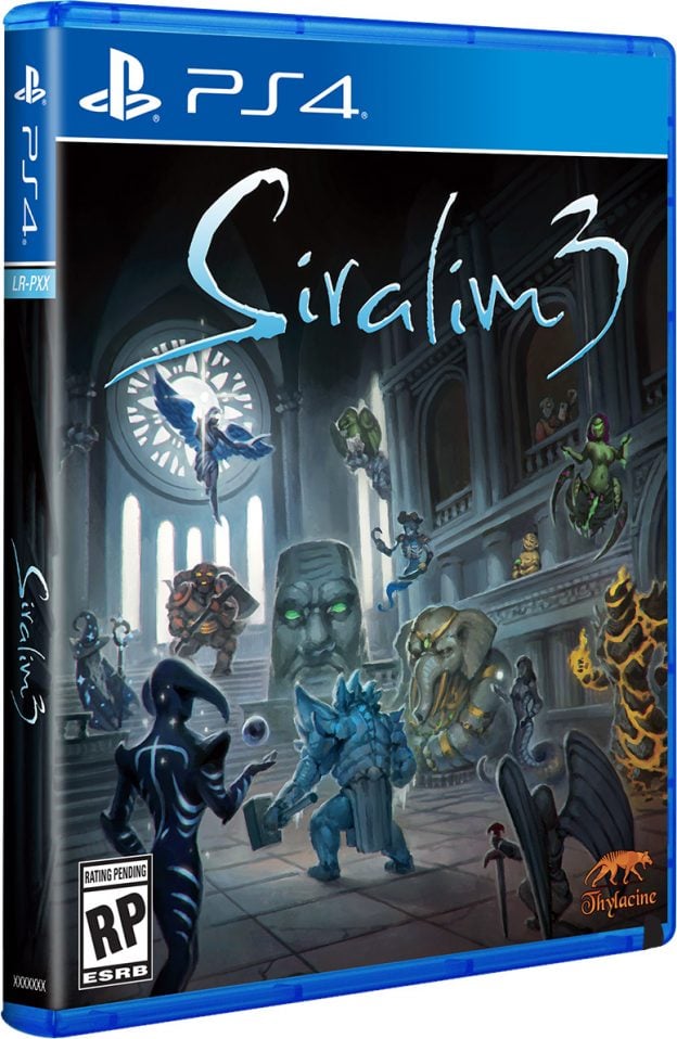 siralim 3 physical release limited run games ps4 cover limitedgamenews.com