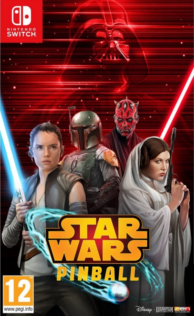 star wars pinball retail release nintendo switch cover limitedgamenews.com