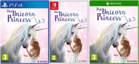 the unicorn princess retail release xbox one ps4 nintendo switch cover limitedgamenews.com