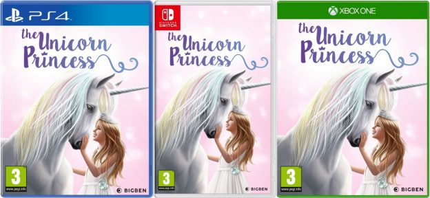 the unicorn princess retail release xbox one ps4 nintendo switch cover limitedgamenews.com