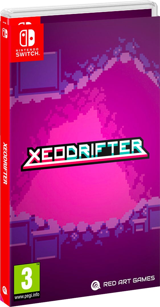 xeodrifter physical release redartgames nintendo switch cover limtiedgamenews.com