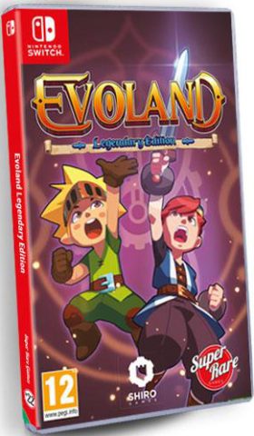 evoland legendary edition physical release super rare games nintendo switch cover limitedgamenews.com