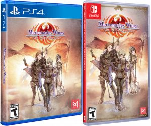 mercenaries wings the false phoenix standard edition physical release limited run games ps4 nintendo switch cover limitedgamenews.com