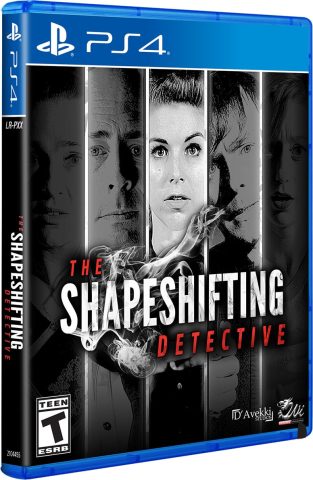 the shapeshifting detective physical release limited run games ps4 cover limitedgamenews.com