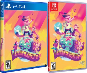 wandersong physical release limited run games standard edition ps4 nintendo switch cover limitedgamenews.com