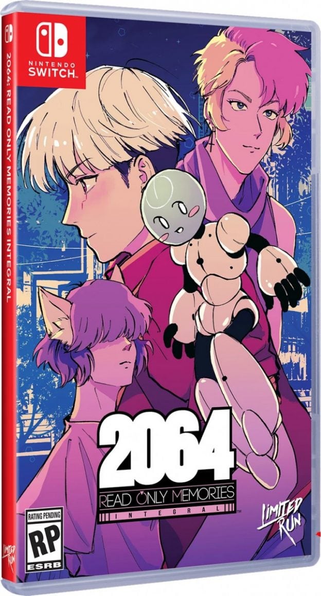 2064 read only memories physical release limited run games standard edition nintendo switch cover limitedgamenews.com