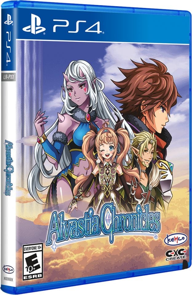alvastia chronicles physical release limited run games ps4 cover limitedgamenews.com