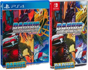 darius cozmic collection arcade physical release strictly limited games standard edition ps4 nintendo switch cover limitedgamenews.com