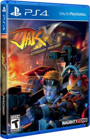 jak x combat racing physical release limited run games standard edition ps4 cover limitedgamenews.com