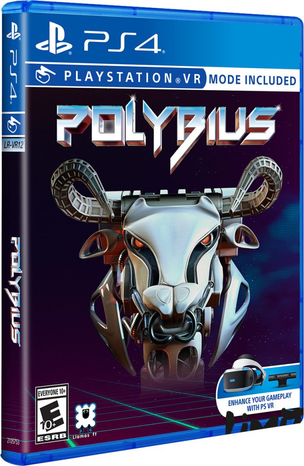 polybius physical release limited run games psvr ps4 cover limitedgamenews.com