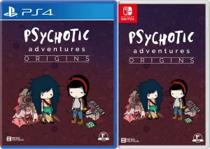 psychotic adventures origins physical release first press games ps4 nintendo switch cover limitedgamenews.com