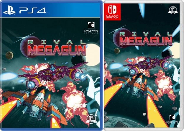 rival megagun physical release first press games ps4 nintendo switch cover limitedgamenews.com