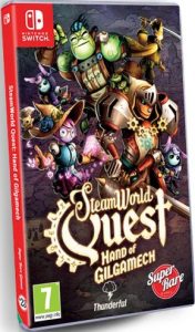steamworld quest physical release super rare games nintendo switch cover limitedgamenews.com