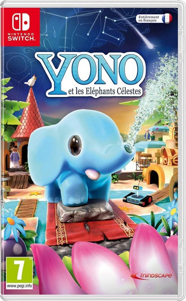 yono and the celestial elephants french retail release nintendo switch cover limitedgamenews.com