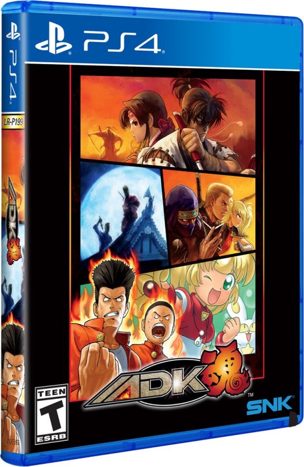 adk damashii standard edition physical release limited run games ps4 cover limitedgamenews.com