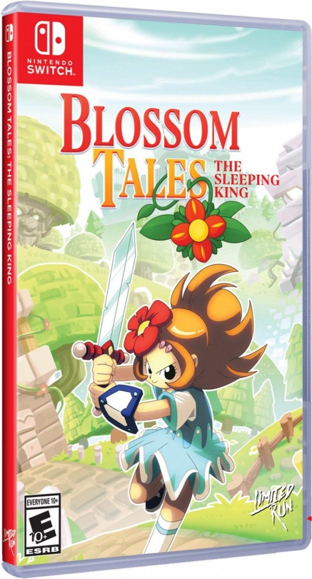 blossom tales the sleeping king physical release limited run games nintendo switch cover limitedgamenews.com