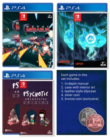 first press games december 2019 triple pre-order set retail ps4 nintendo switch cover limitedgamenews.com