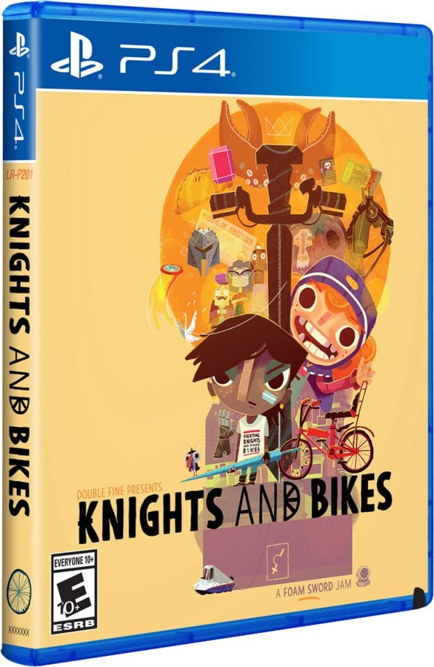 knights and bikes physical release limited run games ps4 cover limitedgamenews.com