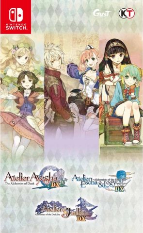 atelier dusk trilogy deluxe pack asia multi-language release nintendo switch english cover limitedgamenews.com