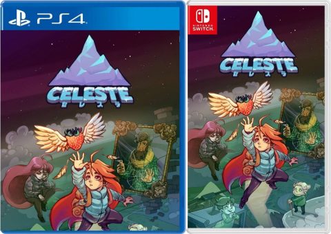 celeste asia multi-language retail flyhigh works release ps4 nintendo switch cover limitedgamenews.com