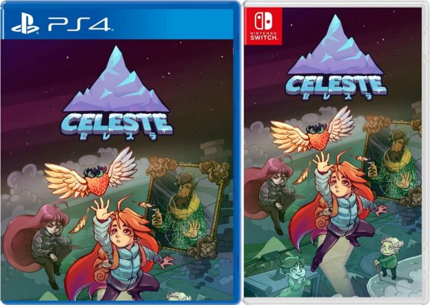 celeste asia multi-language retail flyhigh works release ps4 nintendo switch cover limitedgamenews.com