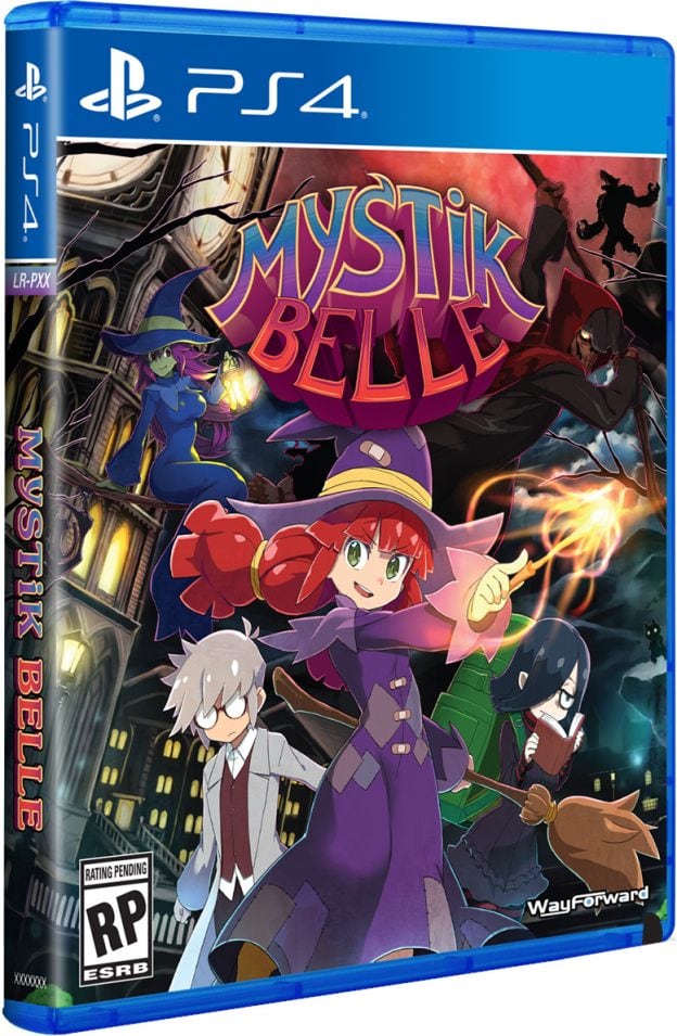 mystik belle physical release limited run games ps4 cover limitedgamenews.com
