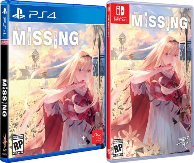 the missing j j macfield and the island of memories standard edition physical release limited run games ps4 nintendo switch cover limitedgamenews.com
