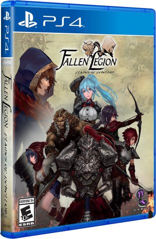fallen legion flames of rebellion physical release limited run games ps4 cover limitedgamenews.com