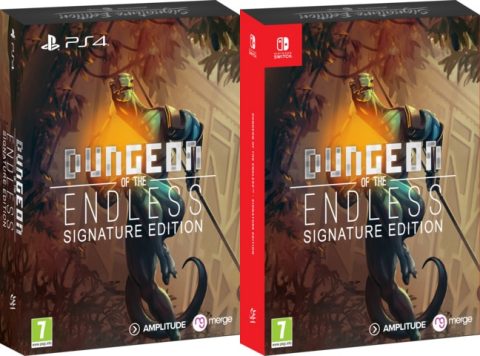 dungeon of the endless signature edition physical release ps4 nintendo switch cover limitedgamenews.com