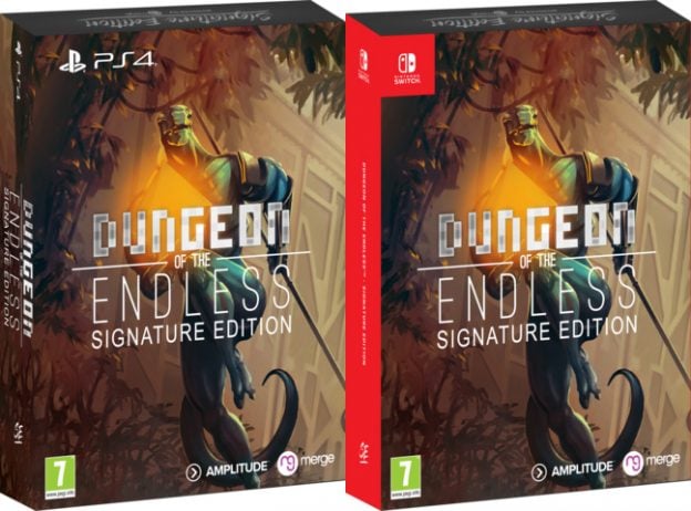dungeon of the endless signature edition physical release ps4 nintendo switch cover limitedgamenews.com