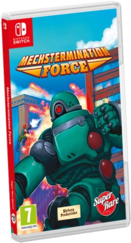 mechstermination force physical release super rare games nintendo switch cover limitedgamenews.com