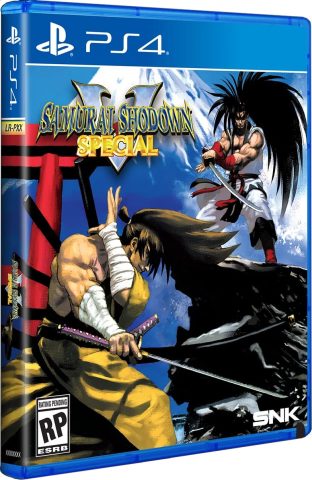 samurai shodown v special physical release limited run games standard edition ps4 cover limitedgamenews.com