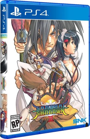 samurai shodown vi physical release limited run games ps4 cover limitedgamenews.com