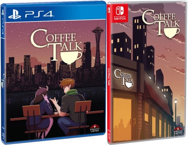 coffee talk standard edition physical release strictly limited games ps4 nintendo switch cover limitedgamenews.com