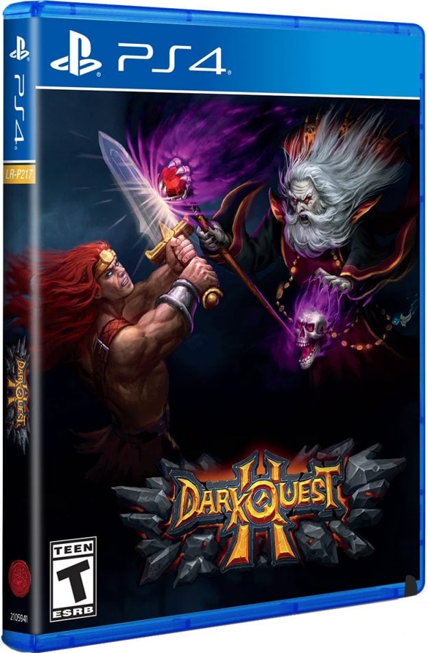 dark quest ii physical release limited run games ps4 cover limitedgamenews.com