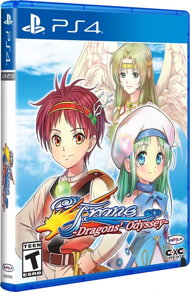 frane dragons odyssey physical release limited run games ps4 cover limitedgamenews.com