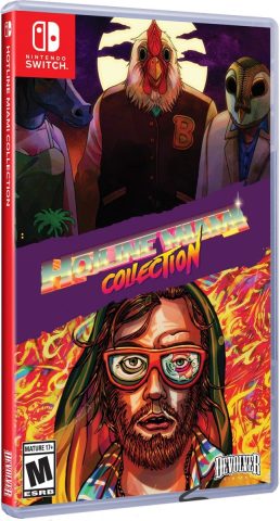 hotline miami collection physical release special reserve games limited run games cover variant nintendo switch cover limitedgamenews.com