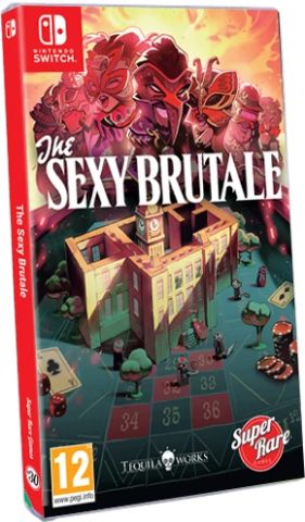 the sexy brutale standard edition physical release super rare games nintendo switch cover limitedgamenews.com