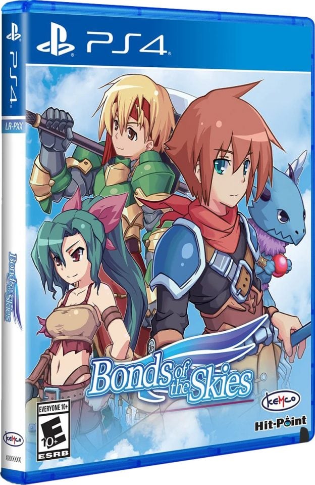 bonds of the skies physical release limited run games ps4 cover limitedgamenews.com